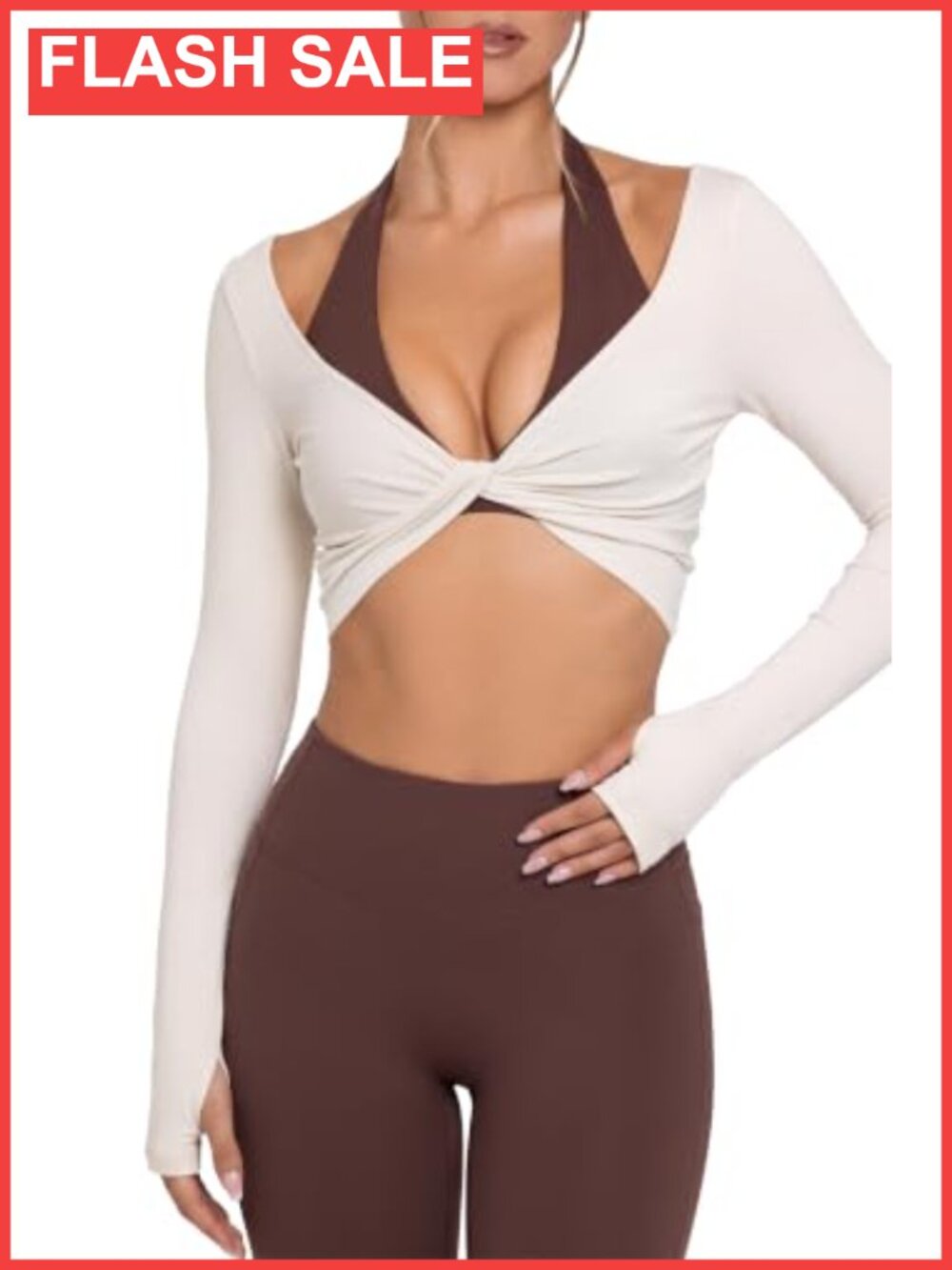 Pilates Wrap Top Long Sleeve Crop Bolero Shrug Cover Up